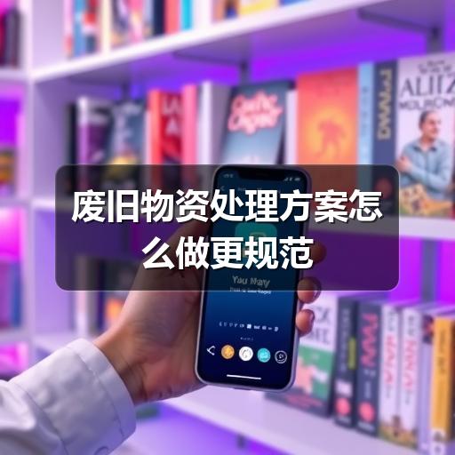 废旧物资处理方案怎么做更规范(图2) 废旧物资处理方案怎么做更规范