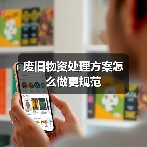 废旧物资处理方案怎么做更规范(图1) 废旧物资处理方案怎么做更规范