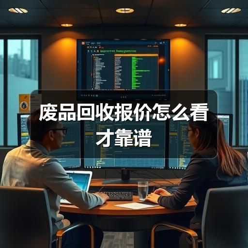 废品回收报价怎么看才靠谱